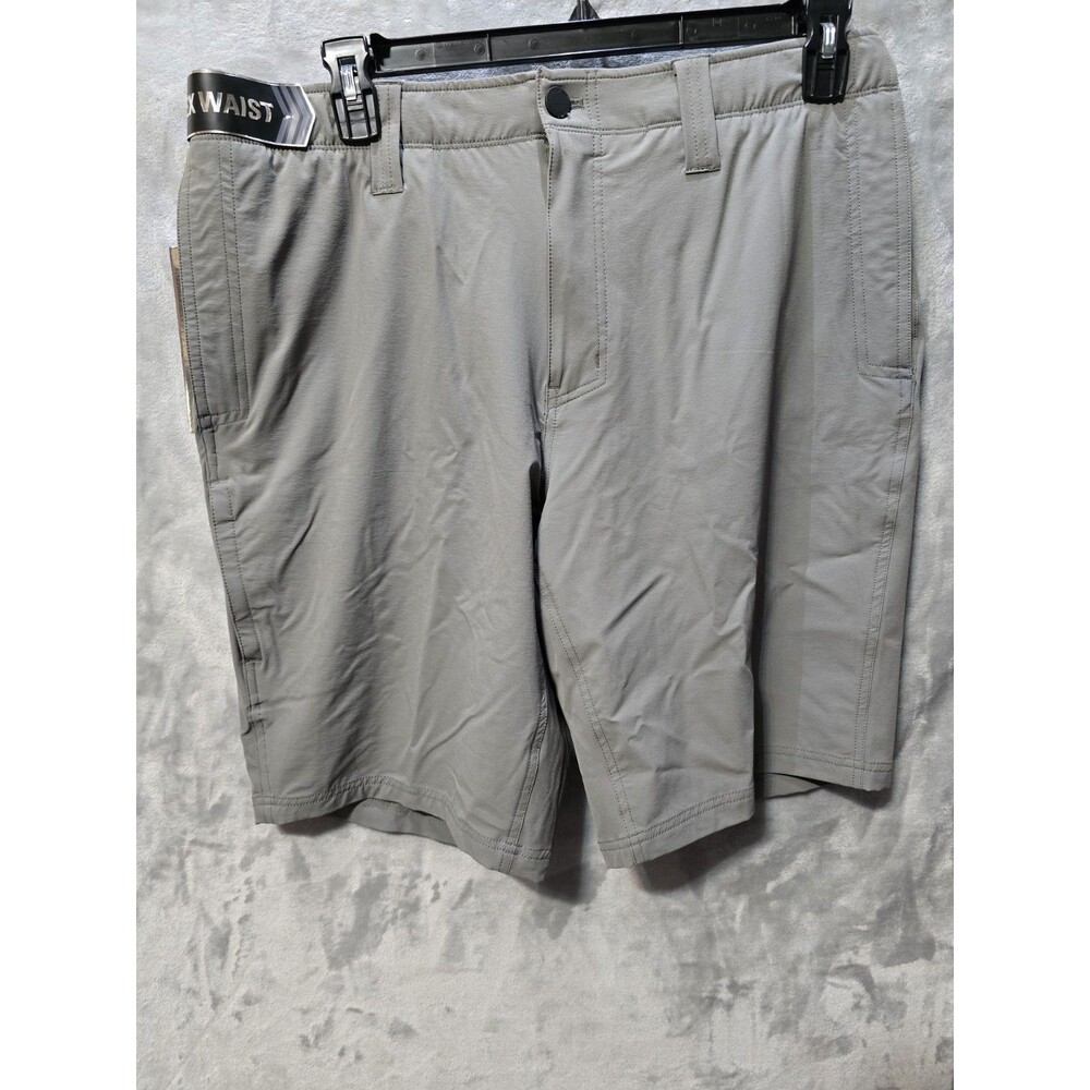 NWT 32 Degrees Men's Comfort Tech Dark Gray Athletic Shorts 36 UPF 50+ Quick Dry